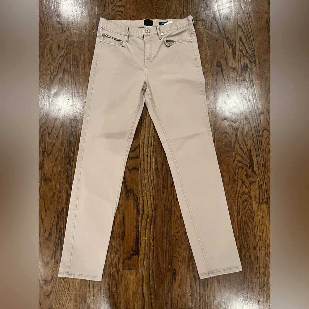 H&M Women's Light Tan Straight Leg Jeans